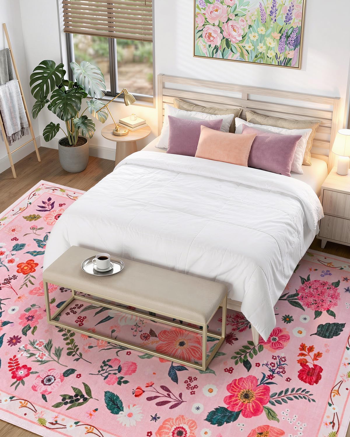 pink floral rug for girls room, cute pink area rug, girls bedroom floral rug, soft nursery room rug, pink washable area rug, cozy floral carpet, modern girls room rug, pink bedroom decor rug, cute floral area rug, non slip girls room rug, soft fluffy floral rug, nursery room carpet, girls room area rug, floral bedroom rug, cozy indoor rug, decorative floral carpet, washable girls room rug, modern pink rug, princess bedroom rug, soft indoor carpet