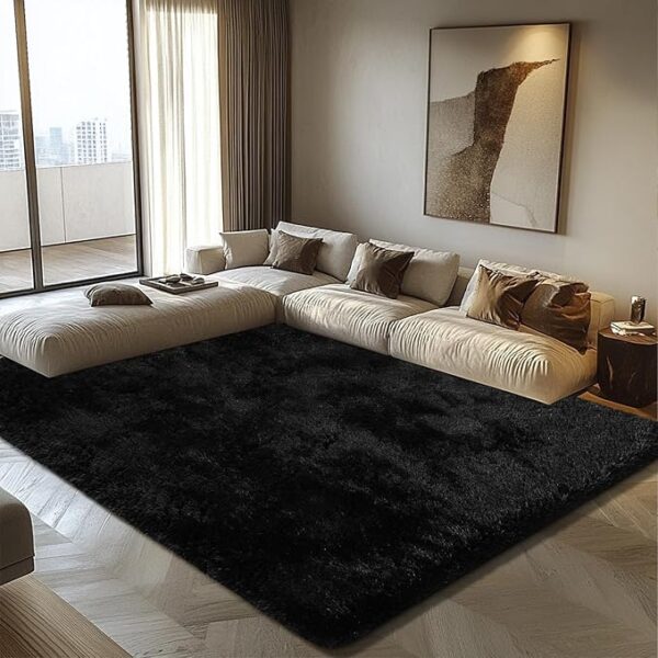 non-slip shag rug for kids room, fluffy area rug for bedroom, soft plush rug for living room, black shag rug, fuzzy area rug, nursery room rug, modern shag rug, soft fluffy carpet, plush bedroom rug, shaggy area rug, cozy bedroom carpet, modern home decor rug, kids room rug, fluffy indoor rug, non slip area rug, black furry rug, ultra soft shag carpet, stylish bedroom rug, modern fluffy rug, soft nursery rug, plush home carpet, shag rug for living room, comfortable kids rug, washable fluffy rug