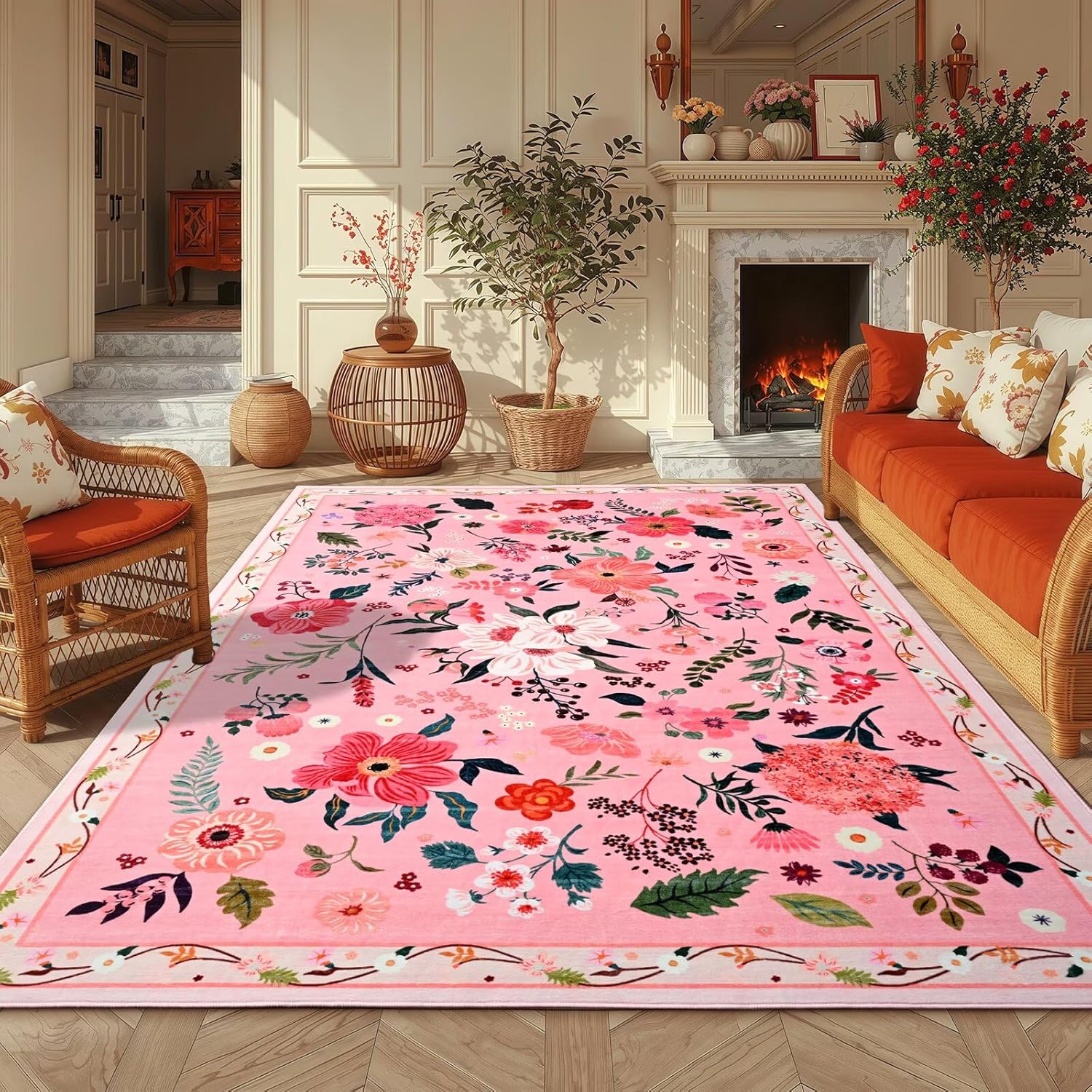 pink floral rug for girls room, cute pink area rug, girls bedroom floral rug, soft nursery room rug, pink washable area rug, cozy floral carpet, modern girls room rug, pink bedroom decor rug, cute floral area rug, non slip girls room rug, soft fluffy floral rug, nursery room carpet, girls room area rug, floral bedroom rug, cozy indoor rug, decorative floral carpet, washable girls room rug, modern pink rug, princess bedroom rug, soft indoor carpet