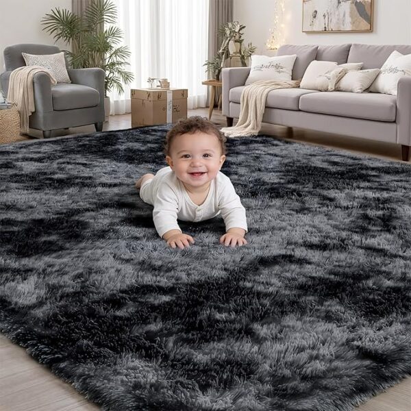 black fluffy rug for home decor, black shaggy rug, fluffy black area rug, black furry carpet, plush rug for bedroom, soft fluffy rug, modern black rug, cozy shag rug, fluffy living room carpet, black plush rug, fluffy rug for bedroom, black fuzzy rug, modern shaggy carpet, luxury fluffy rug, cozy indoor rug, soft indoor carpet, decorative black rug, stylish fluffy carpet, modern living room rug, shag area rug