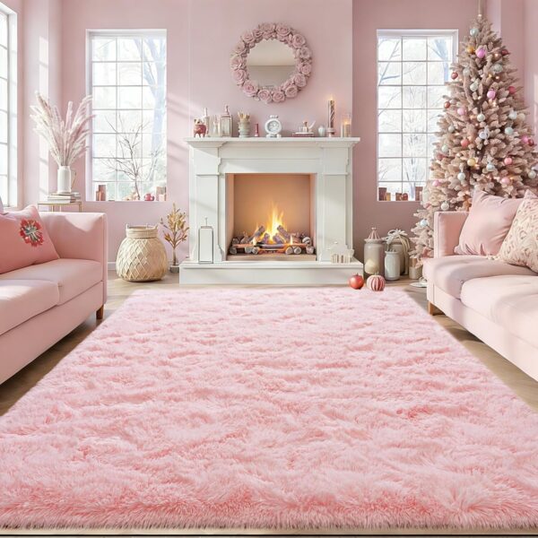 ultra soft pink rugs for bedroom, pink bedroom rugs, soft pink area rug, fluffy pink rug, pink shag rug, girls bedroom rug, blush pink rug, plush bedroom carpet, pink nursery rug, luxury pink rug, cozy bedroom rug, pink area rug, soft bedroom rug, decorative pink rug, fluffy bedroom carpet, bedroom decor rug, modern pink rug, faux fur pink rug, indoor pink carpet, plush area rug