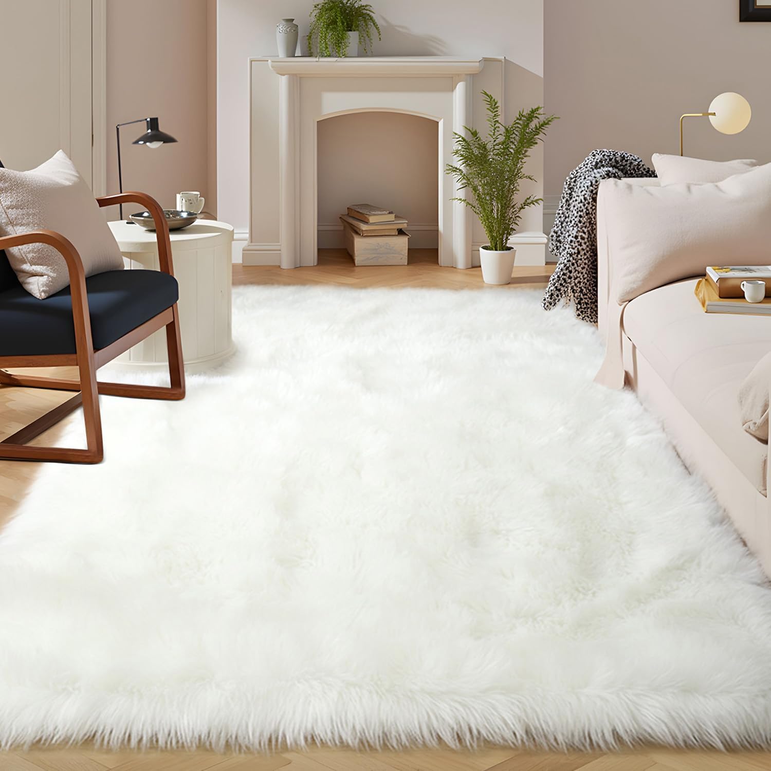 8x10 white fluffy rugs for living room, ultra soft 8x10 white plush area rug, washable 8x10 white fluffy rugs for living room, non slip 8x10 white living room rug, 8x10 white shag rug for modern living room, best white rugs for large living rooms, white faux fur rug, soft living room rugs, plush area rugs, modern white rugs, large fluffy rugs, cozy living room decor, washable shag rugs, white area rugs for hardwood floors, luxury living room rugs