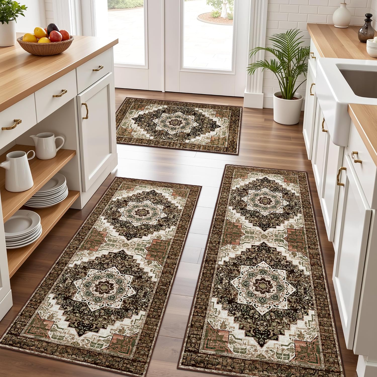 Non-Skid, Machine-Washable Rugs for Kitchen – Best Non Slip Kitchen Rugs for Hardwood Floors - Image 2